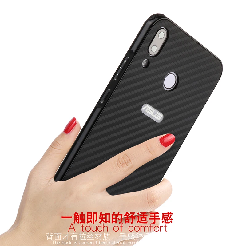 Luxury Aluminum Metal Case For Asus Zenfone Max Pro M1 ZB601KL ZB602KL Carbon Fiber Back Cover for |
