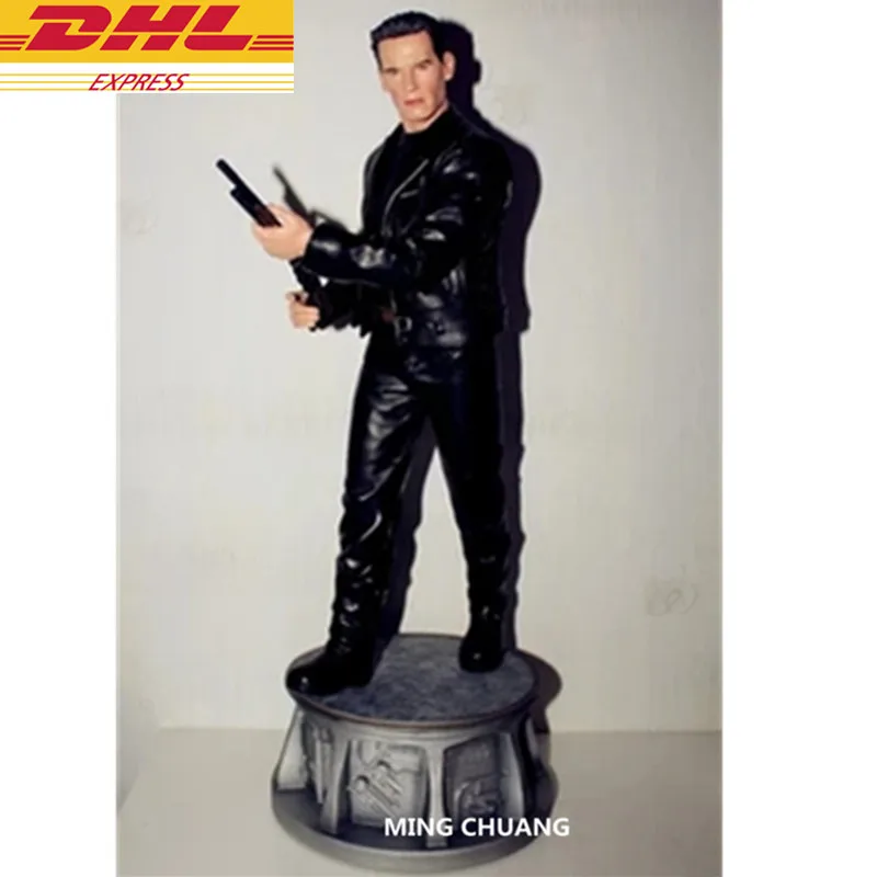 

Статуя The Terminator T-800, бюст, Терминатор, Genisys T-X, полный длинный портрет, полимерная экшн-фигурка, Коллекционная модель, игрушечная коробка J341