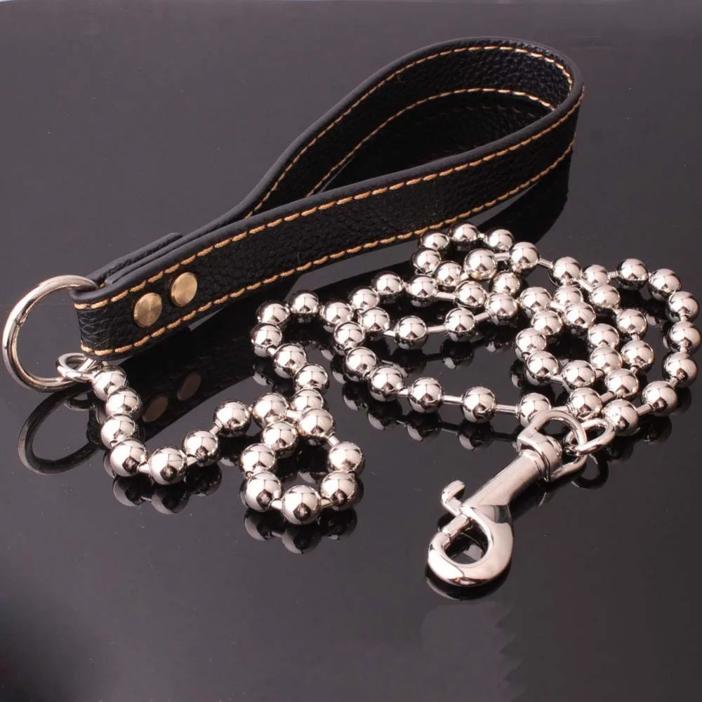 Цепочка чокер для дрессировки собак 10 мм 125 см|chain necklace|drop necklacenecklace drop |