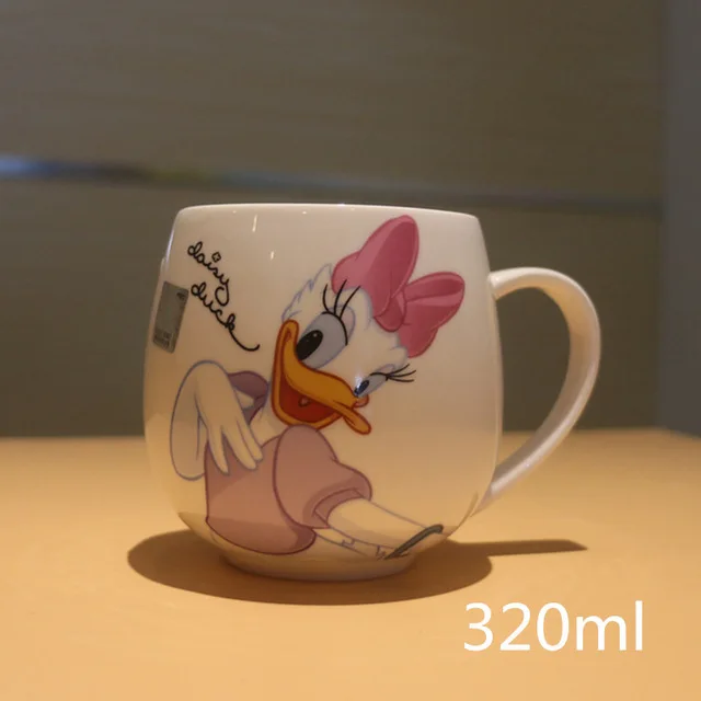 Красивая чашка мультяшная кружка Микки и Минни керамические чашки для молока