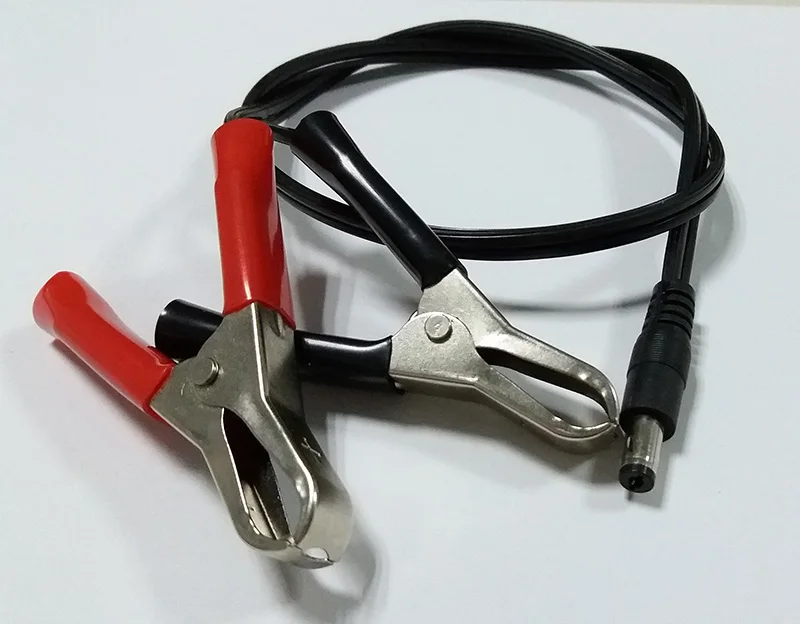 Зажимы &quotкрокодиловый&quot в DC5.5x2.1 разъем 10A/SPT1/18AWG медный провод шнур питания для Pad
