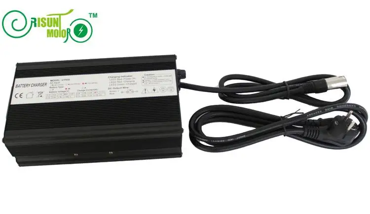 

ConhisMotor 54,6 V 10A быстрое зарядное устройство алюминиевый чехол для литий-ионной батареи 48V