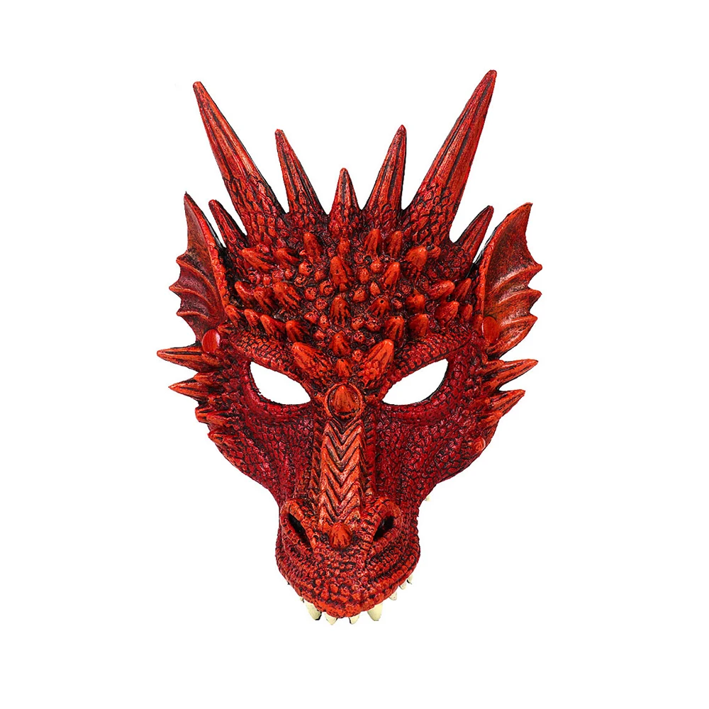 Mardi Gras 3D PU вспененное животное Лун китайский дракон Хэллоуин Карнавал Вечеринка