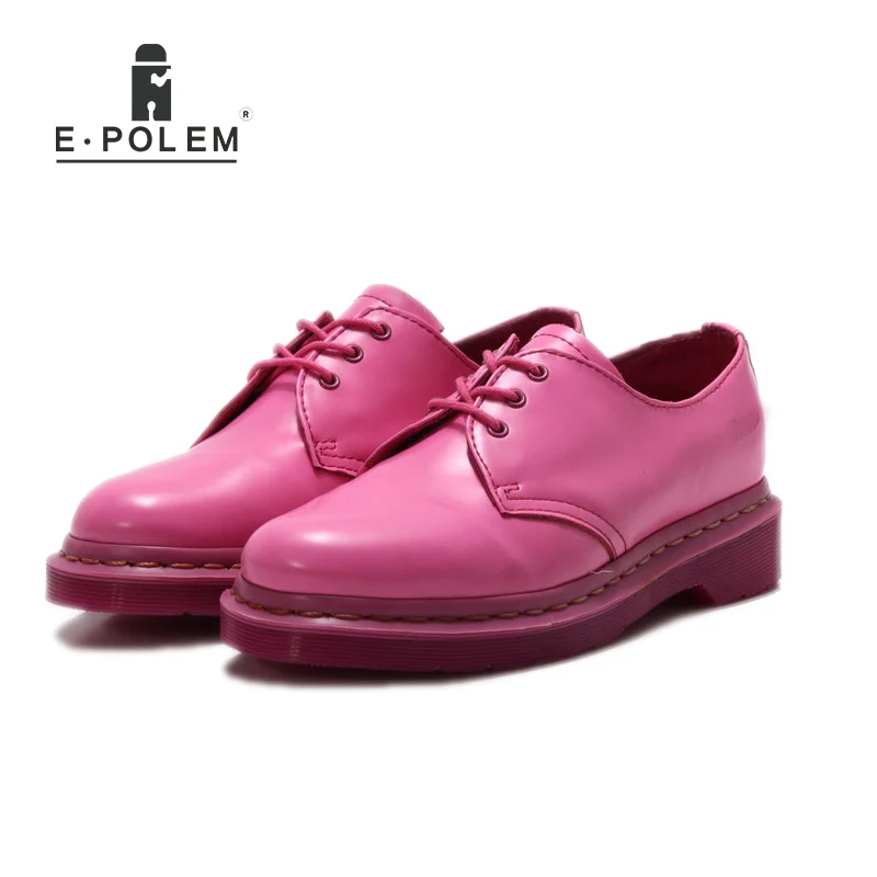 Натуральная кожа Женские оксфорды из натуральной кожи Женская обувь Красного и
