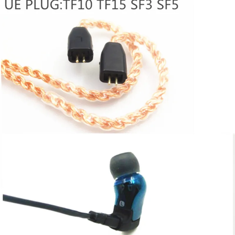 MMCX Bluetooth беспроводной кабель для Shure SE215 SE535 SE846 наушники Sennheiser ie80 ie8I UE TF10 TF15 ZST