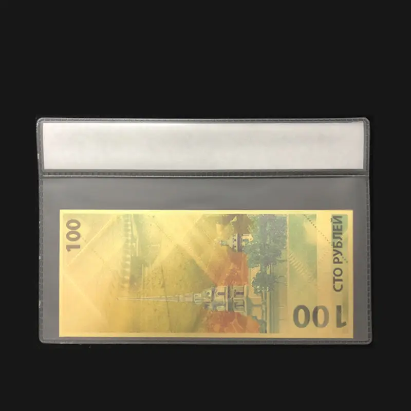 Красивая коллекция банкнот 2018 Российская Банкнота с рамкой для коллекции и