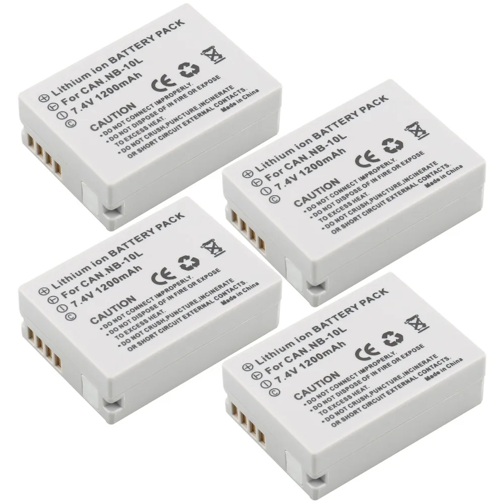 Сменный аккумулятор и двойное зарядное устройство USB для Canon SX40 HS SX40HS SX50 SX60 G1 X G3 G15