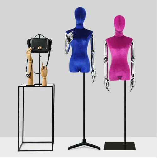 Fashion Style Best Quality Fabric Dressmaking Mannequin Bendable Model Factory Direct Sell