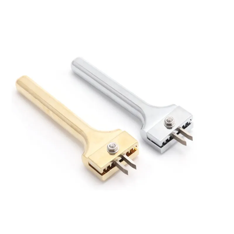 Кожаный инструмент для рукоделия регулируемая вилка перфоратор Магнитная