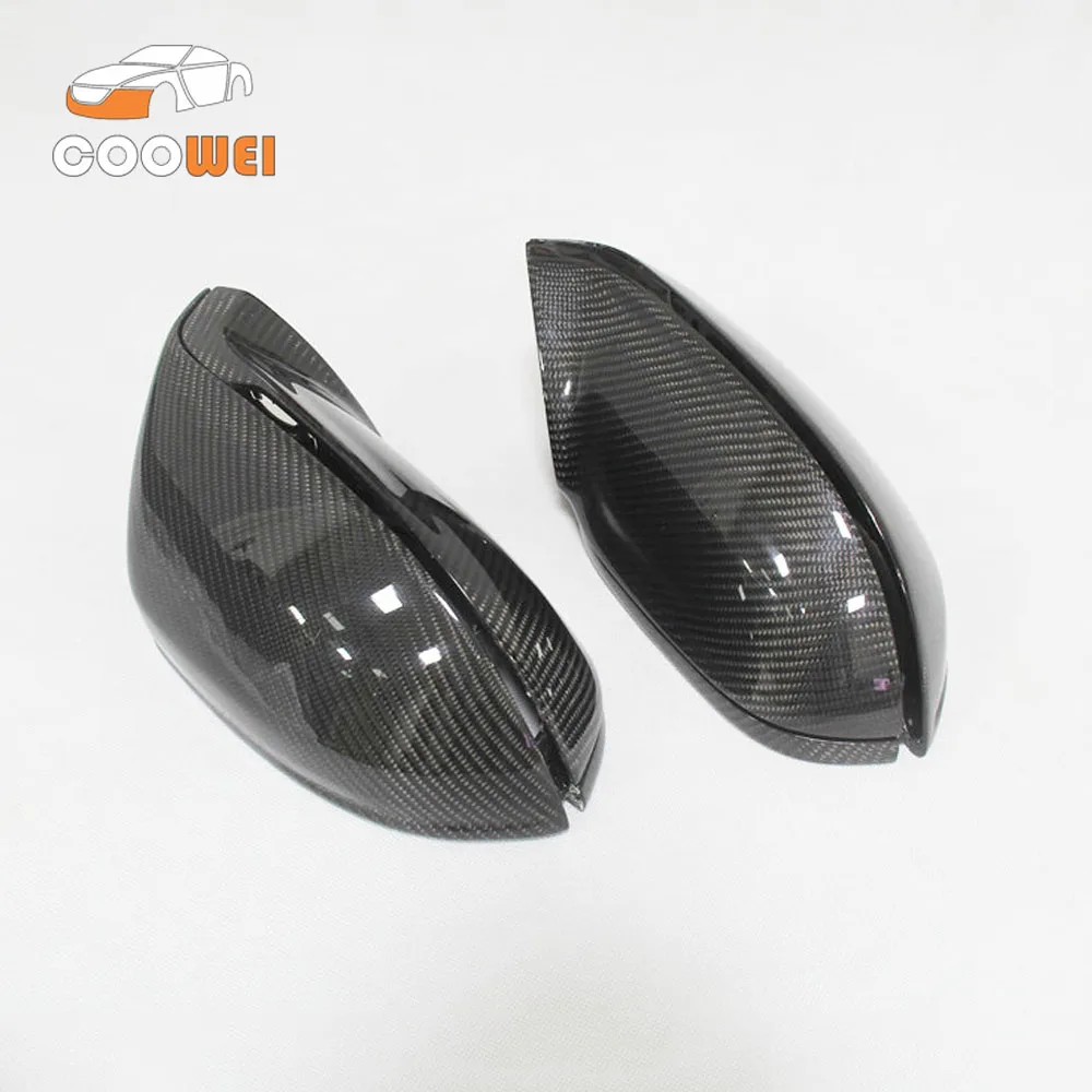 Автомобильное боковое зеркало заднего вида из углеродного волокна для Audi A7 S7 2011