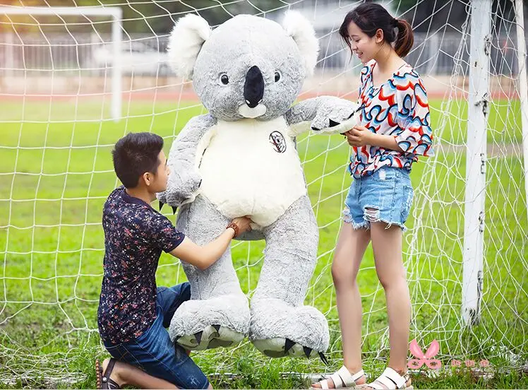 stuffed plush toy huge 150cm gray koala doll soft hugging pillow Christmas gift b0276 | Игрушки и хобби