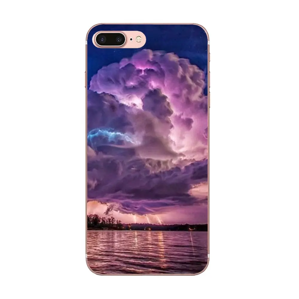 Стильное фиолетовое облако Infinity On для Huawei P7 Honor 4C 5A 5C 5X6 6C 6A 6X7 7X8 9 V8 V10 Y3II Y5II Y6II G8 Play Lite