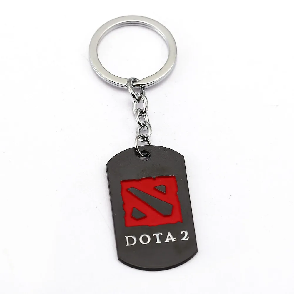 Лидер продаж 2017 игровой брелок DOTA 2 бессмертный Champion для ключей в форме щита