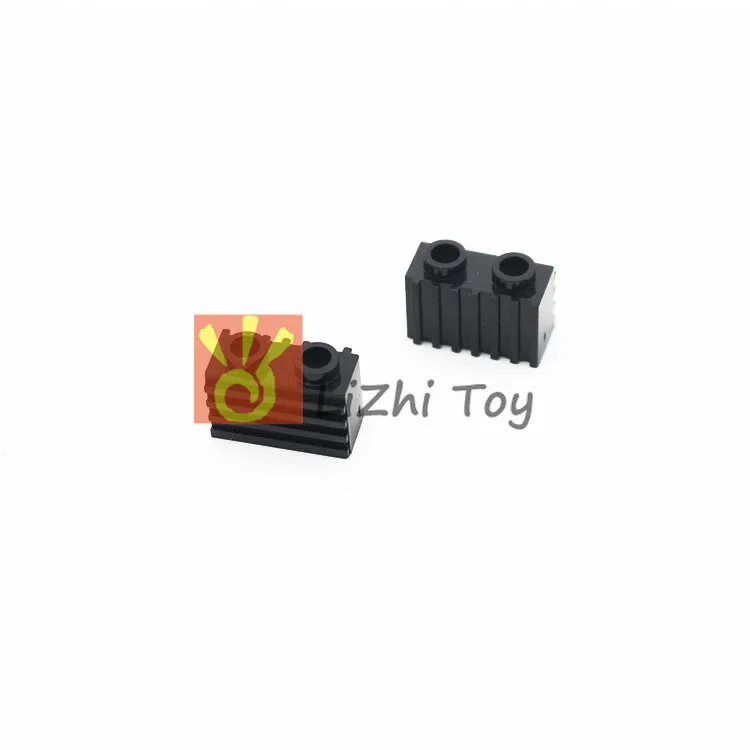 Кирпичные детали MOC 2877 модифицированный кирпич 1x2 с решеткой Классический