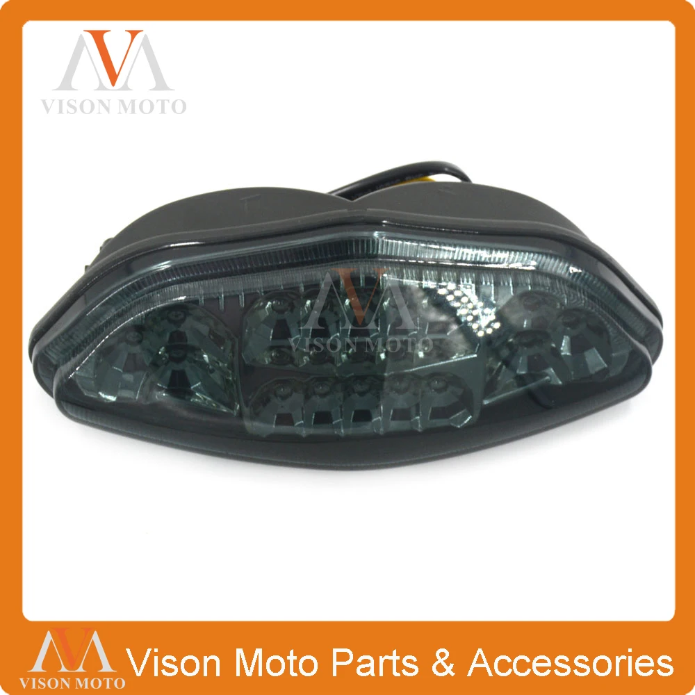 Задний фонарь для мотоцикла светодиодный Встроенный SUZUKI DL650 сигналы торможения