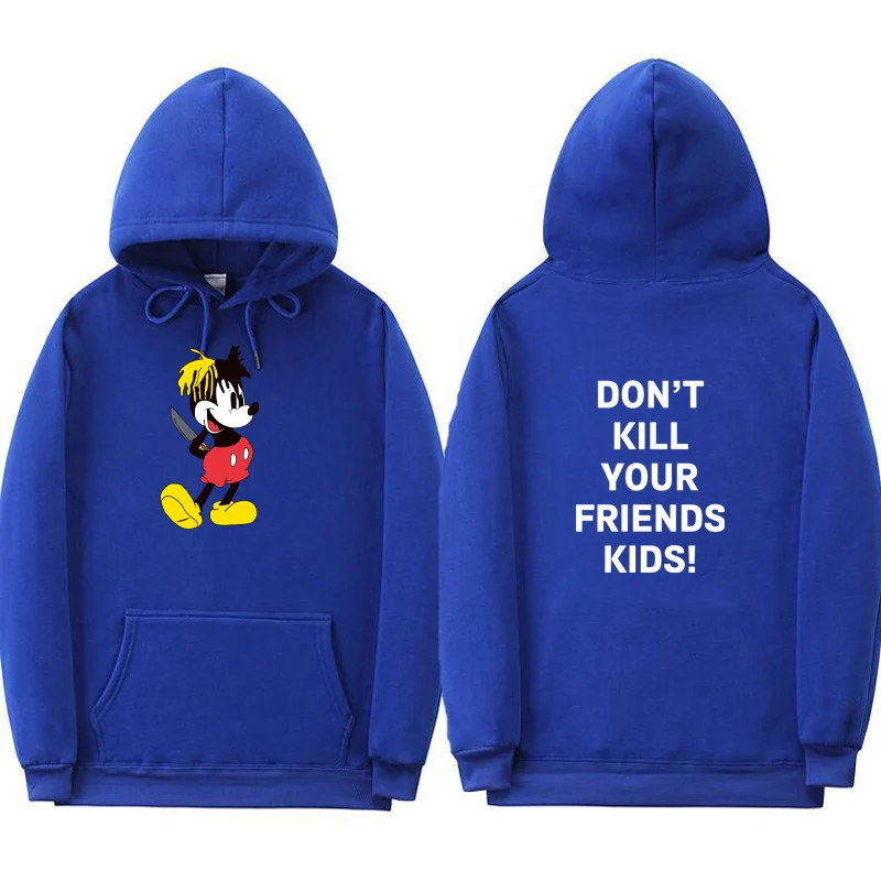 Revenge Limited Tour Hoodie Sweatshirts Men Women Hip Hop Hoodies XXXTENTACION Rapper Revenge Don'T Kill Your Friend Kids Hoody