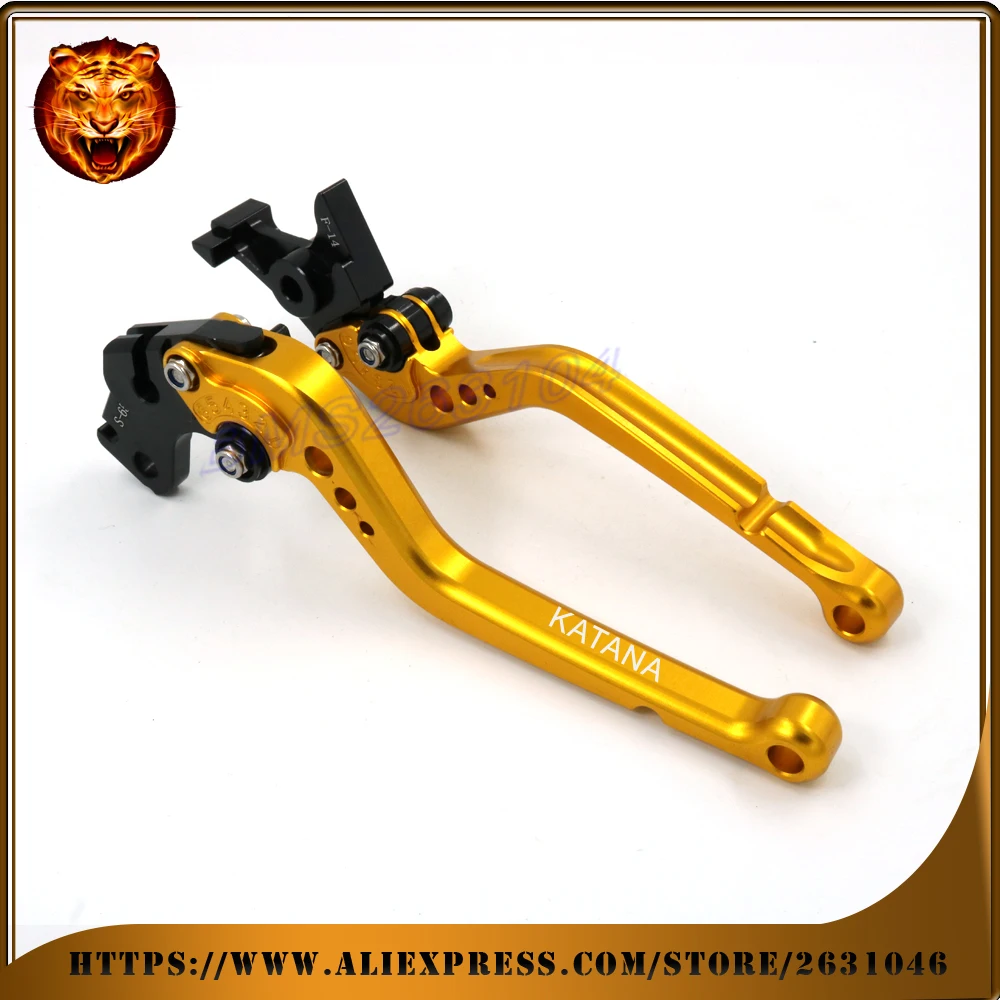 

For SUZUKI 600 750 KATANA 600/750 1998-2006 free shipping Motorcycle Adjustable Long Short Brake Clutch Levers 2005 2004 2003