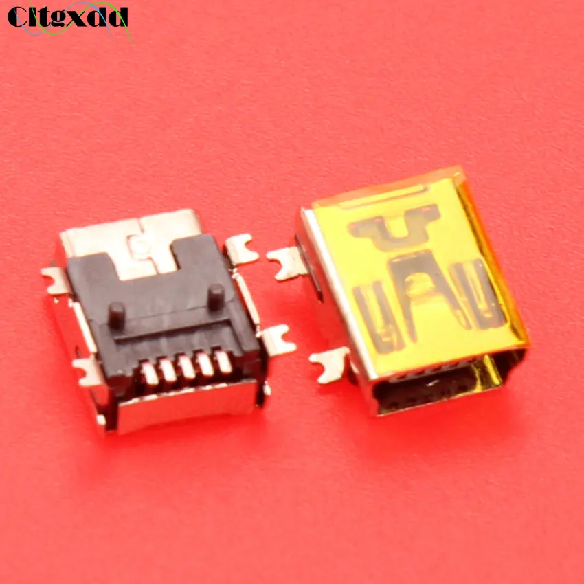 Cltgxdd 5 контактный разъем Mini USB для зарядки Разъем порта V3 порт MP3 MP4 GPS и т. д. 5Pin SMT