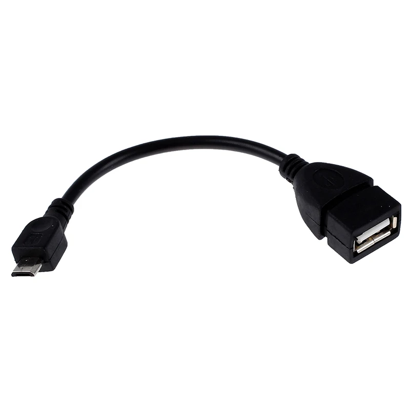 Адаптер для преобразования USB (A в mini B) черный|Компьютерные кабели и разъемы| |