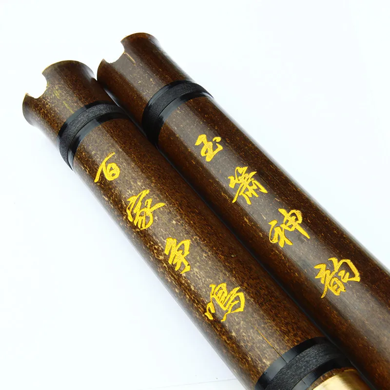 Китайская Вертикальная бамбуковая флейта 8 отверстий Xiao точно настроенный хроматический музыкальный инструмент G/F ключ с аксессуарами