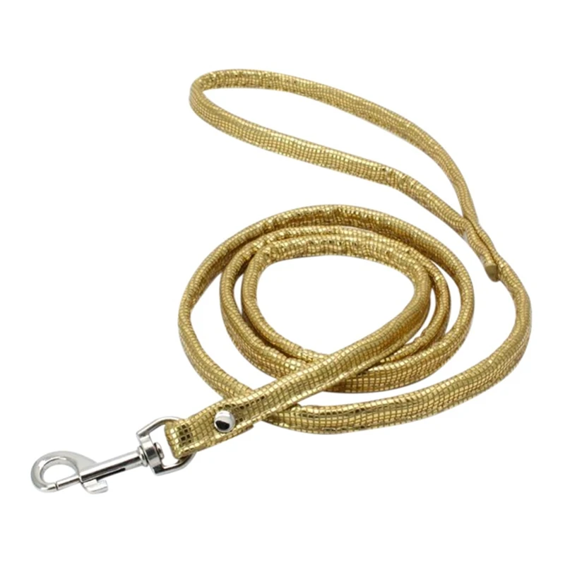 Поводок из ПУ кожи для домашних животных однотонный 2019|Поводки| |