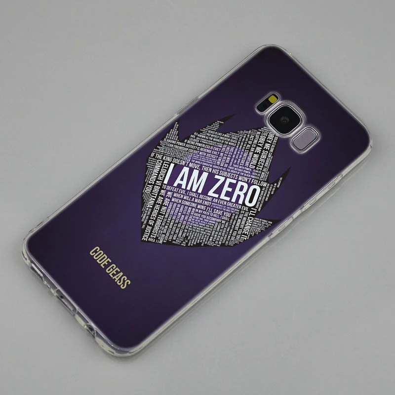 Силиконовый чехол с аниме кодом Geass Lelouch для Samsung Galaxy Note 10 Plus S8 S9 S10 5G S6 S7 Edge S5 S10e 5