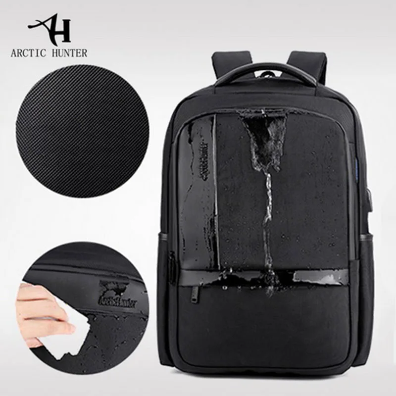 ARCTIC HUNTER новый повседневный мужской рюкзак с USB зарядкой 15 6 дюймов для ноутбука