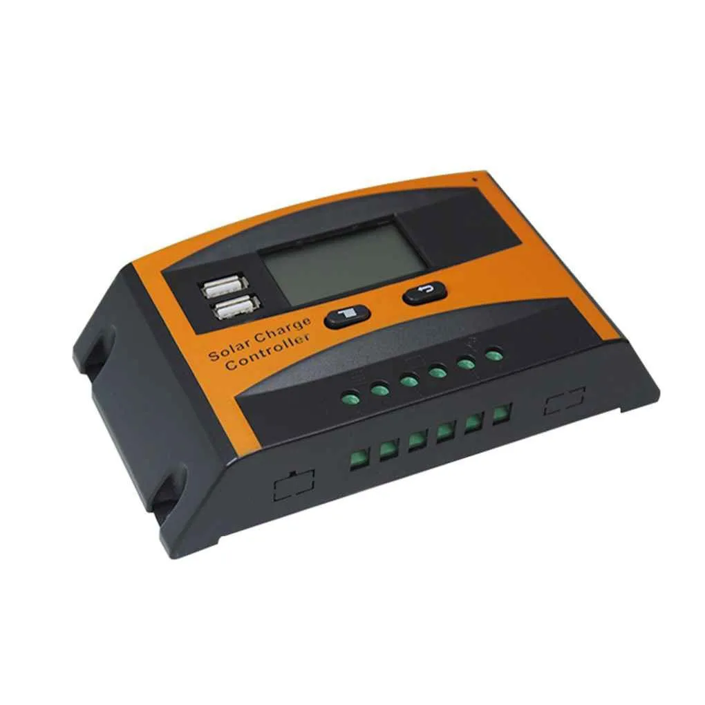 20A 12V 24V блок управления установкой на солнечной батарее ЖК-дисплей Функция Dual USB