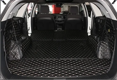 Лучшие коврики! Специальные коврики для багажника KIA Соренто 7 сидений 2017