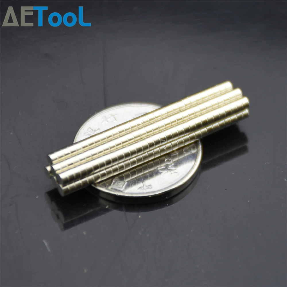AETool N38 маленький мини магнит 2x1 3x1 4x1 5x1 5x3 10x1 5 12x1 12x2 15x1 мм неодимовый Постоянные