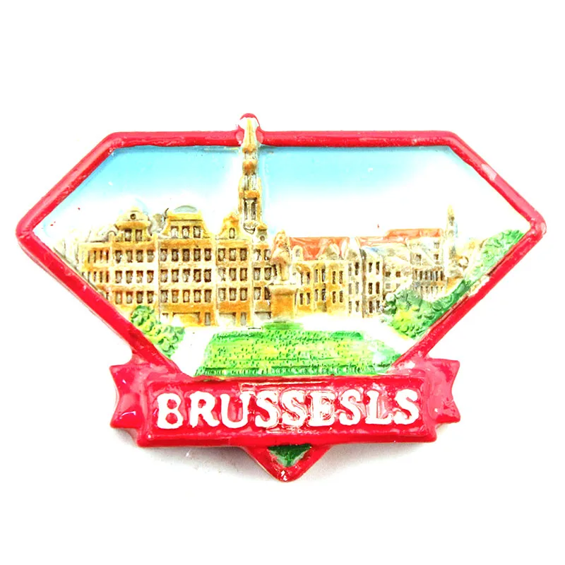 1 шт./компл. Belgium Brugge brassesls стиль ручной работы туристический сувенир для