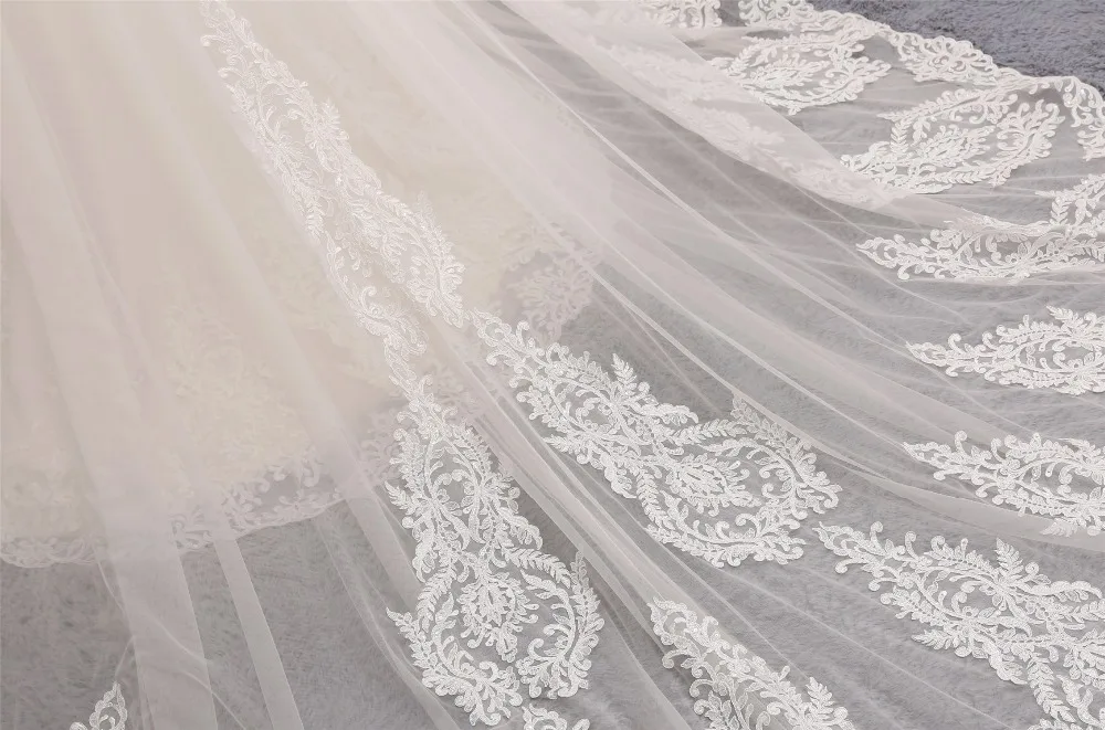 Скромное бальное платье свадебное халат de mariage 2017 вырез лодочка аппликация для