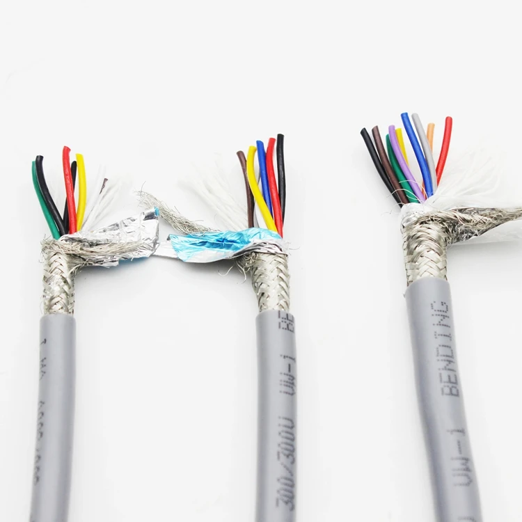 18AWG 6/7/8 ядро Towline экранированный кабель 5 м гибкий провод с ПВХ-изоляцией TRVVP