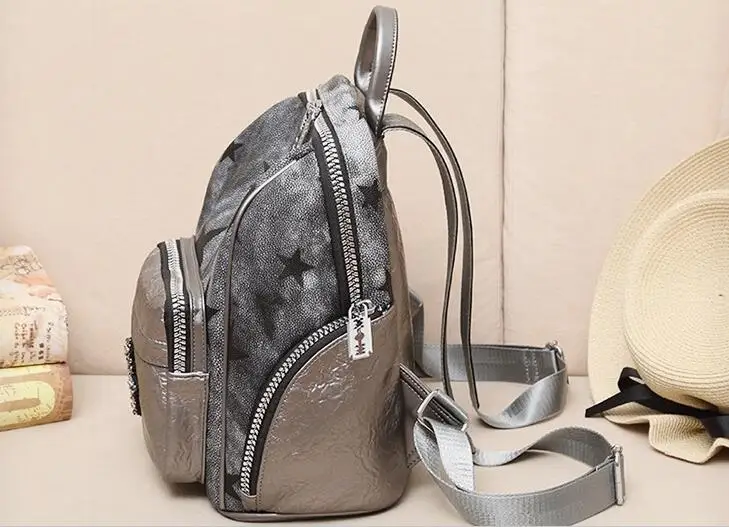 2019 Новый женский рюкзак стильный водонепроницаемый тренд женская сумка деловая