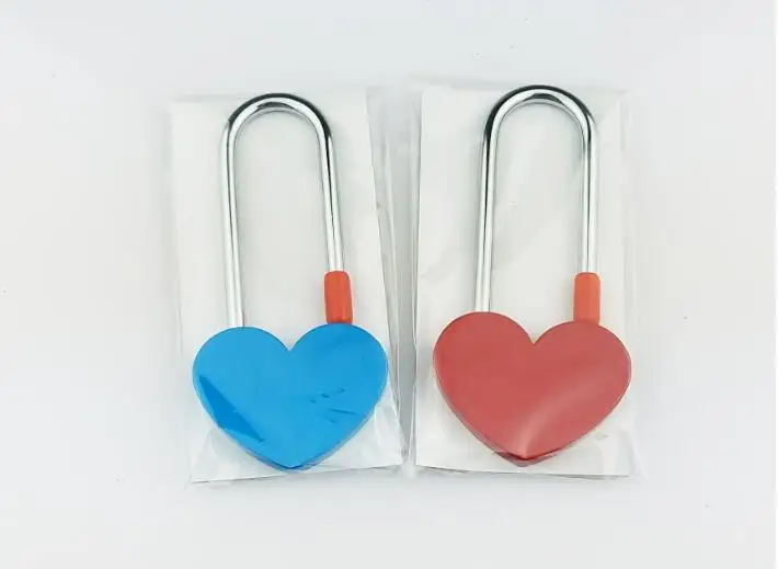 

100pcs Lovely Mini Heart Love Lock Padlock For Wish Alloy Locks Valentines Anniversary Day Gift Wedding Gifts Free Shipping