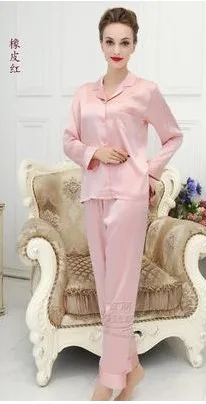 100% mulberry silk couple household to take heavy silk pajama super-large size M - XXXXL men and women