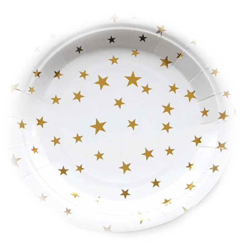 G plates 10pcs 1 упаковка/набор золотой серебряный горошек бумажная салфетка вечерние девственная древесина бумажная салфетка для свадьбы ребенка день рождения предметы домашнего обихода - Цвет: G plates 10pcs