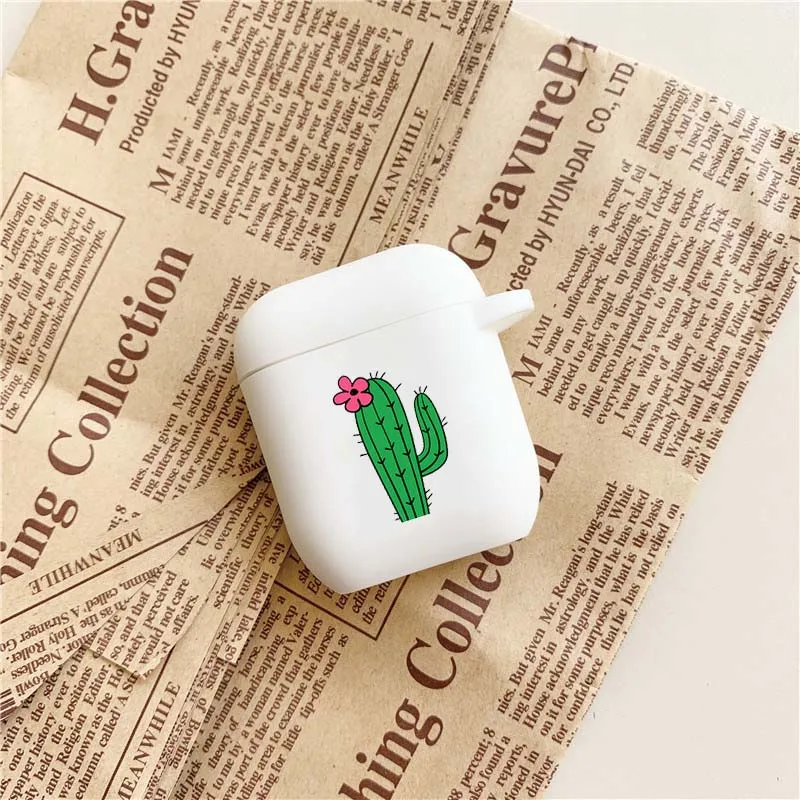 style 8 Забавный милый чехол для Apple Airpods, защитный чехол, Bluetooth, чехол для наушников, мягкий силиконовый чехол с рисунком, чехол для гарнитуры - Цвет: style 8