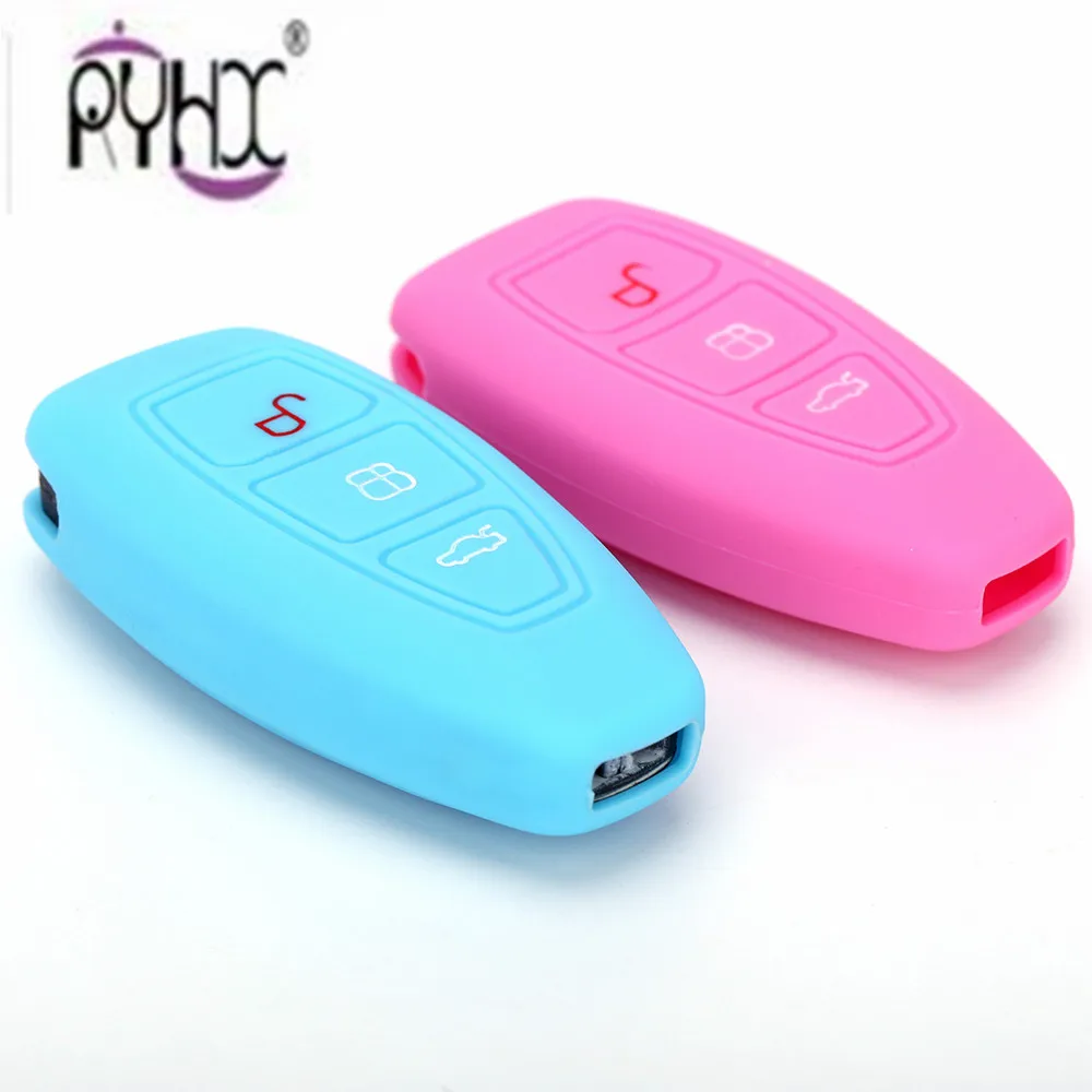 Автомобильный силиконовый чехол для ключей от машины Автомобильные аксессуары