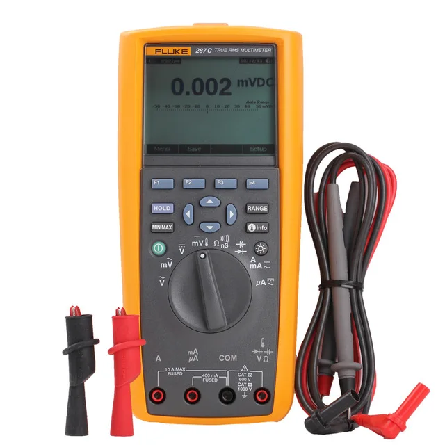 Цифровой мультиметр Fluke 287C с истинным эффективным значением функция захвата