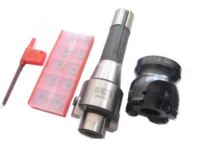 R8 M12 фрезерная рама + TRS8R 63 22 4T торцевая фреза 10 шт. 8R RDMX1604MOTN карбидная вставка CNC