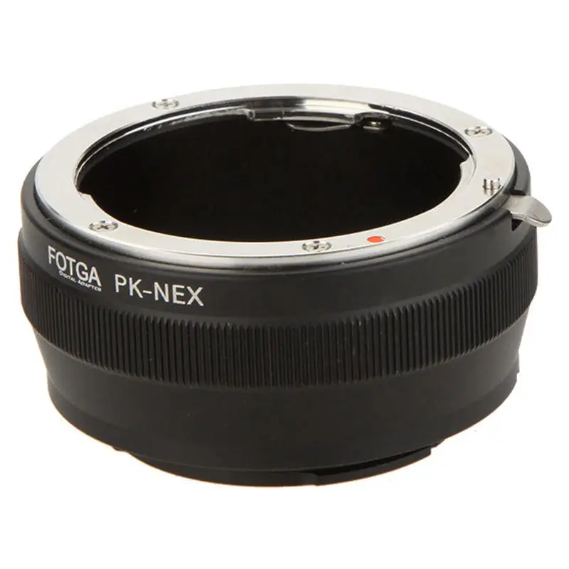Кольцо адаптера объектива камеры SCLS FOTGA для Pentax PK K Крепление к Sony NEX E-Mount 8Q8S |