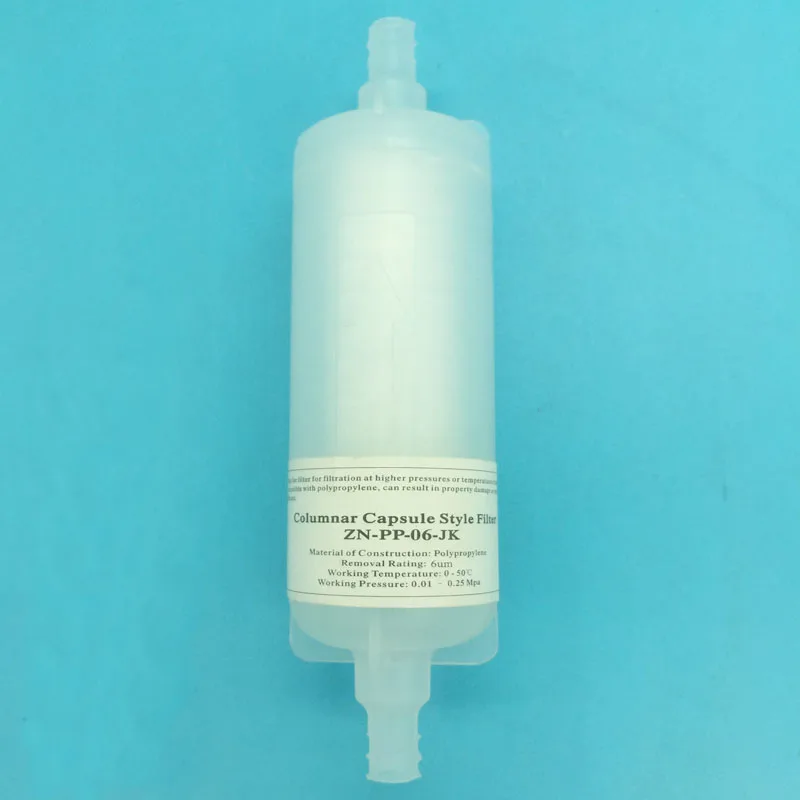 5 шт. колоннар капсульный стиль фильтр ZN-PP-06-JK 6um для Infiniti FY-3206B Phaeton Iconteck Spt 510 растворитель для головки принтера