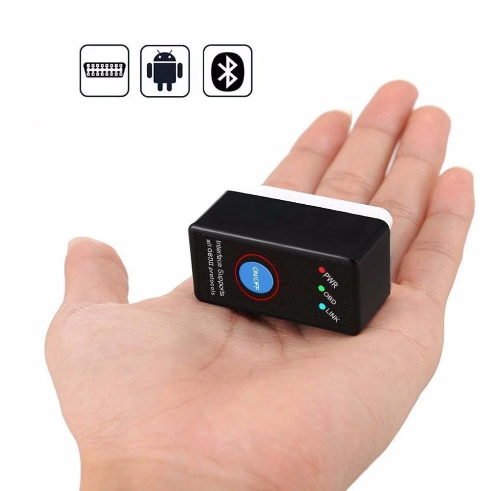 Мини OBD2 EML327 V1.5 автомобильный диагностический инструмент Bluetooth адаптер ELM327 OBDII