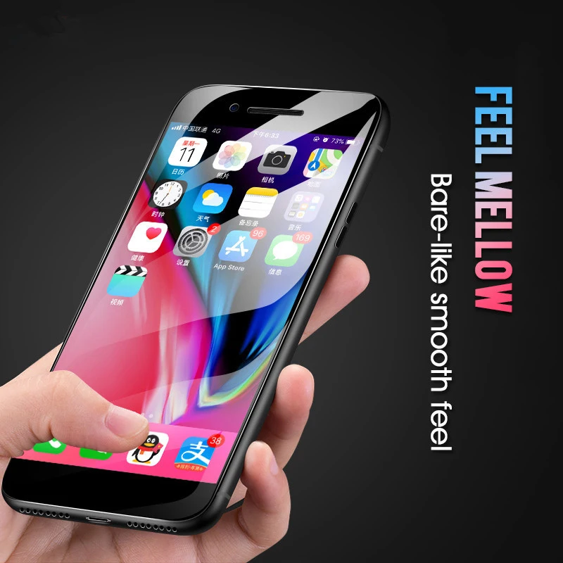 Полноэкранная защита для домашних животных не закаленное стекло iPhone 11 Pro Max XS XR X 8 7