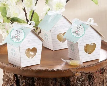 Свадебная конфетная коробка + упаковка &quotLove Nest&quot для дома с птицей конфет 300