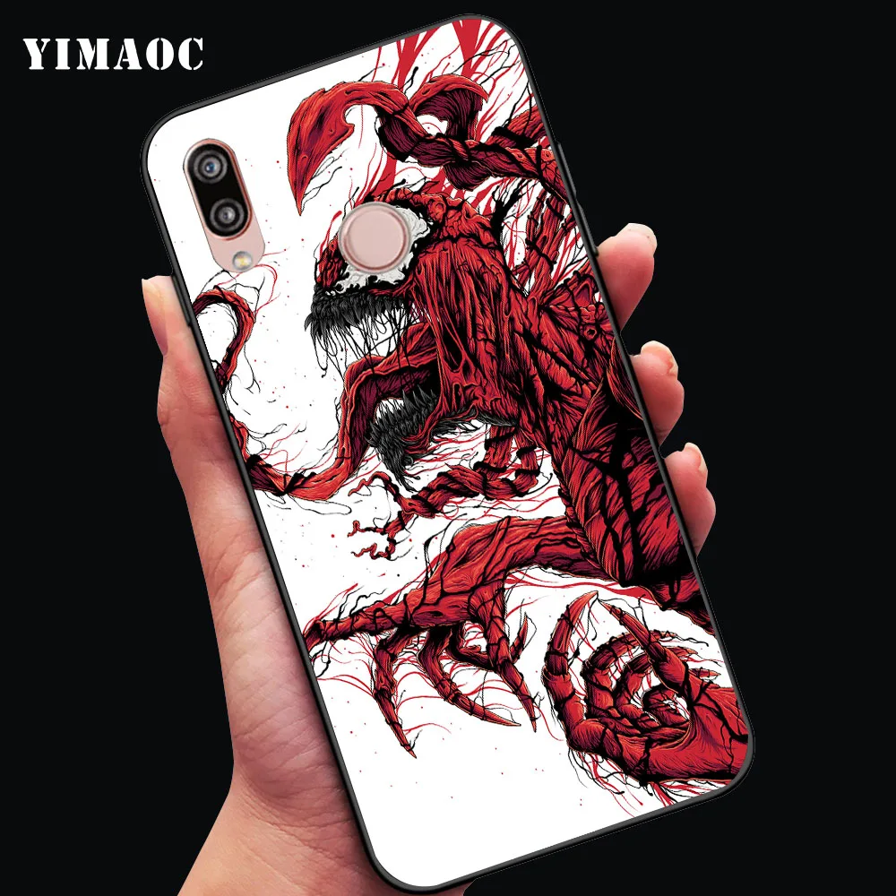 Venom comic Soft Case for Huawei P8 P9 Lite Mini P10 P20 P30 Plus Pro P Smart Z 2019 |