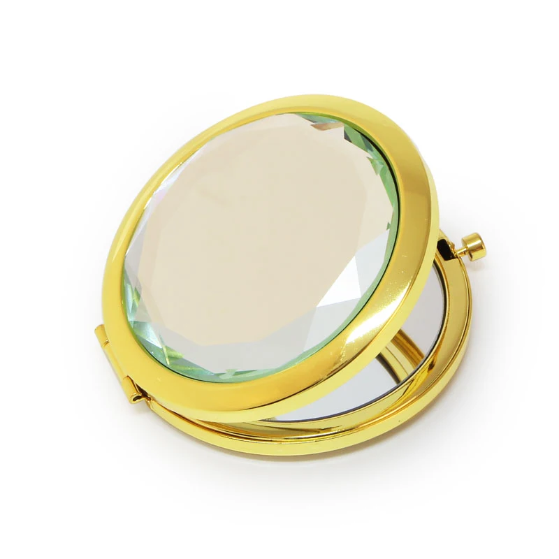 Прозрачное компактное зеркальное полированное металлическое зеркало цвета