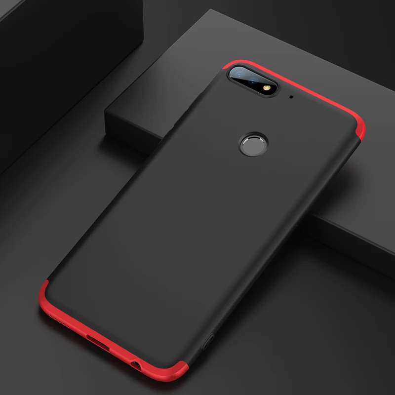 Чехол для Huawei Y7 Prime 2019 роскошный черный чехол Pro 2018 телефона с жесткой защитой |