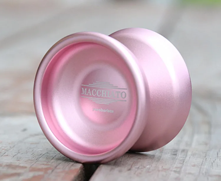 pink Новое поступление yoyobarista MACCHIATO YOYO для профессионального плеера yo-yo 6061-алюминиевый Металл YOYO - Цвет: pink